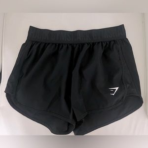 GYMSHARK black workout shorts